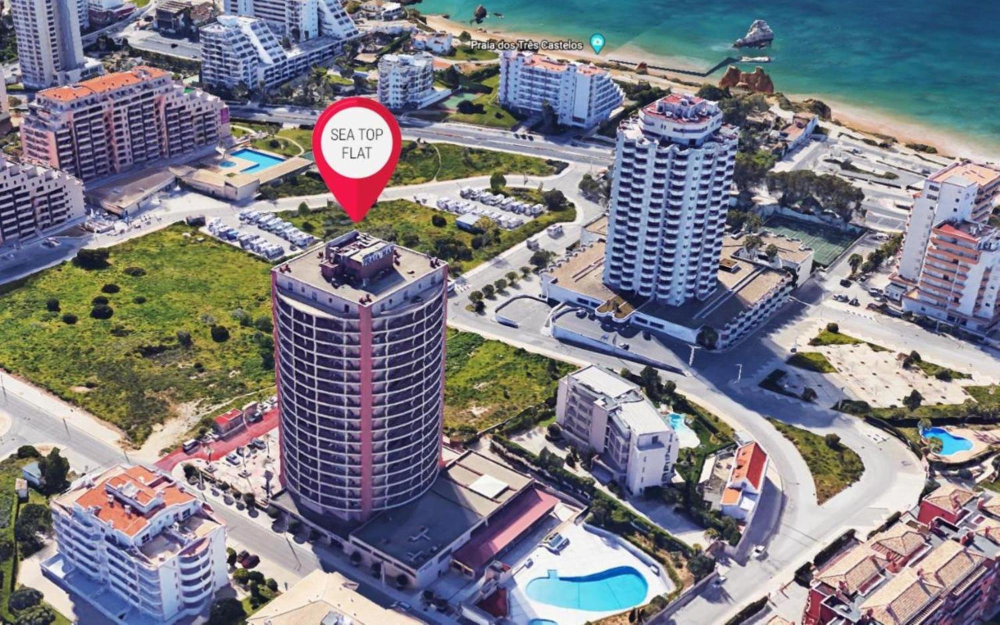 Amazing Green Tower 3 Castle Flat With Balcony Портиман Екстериор снимка